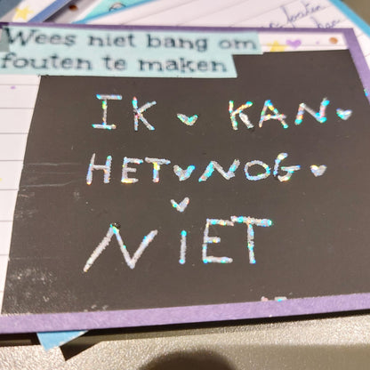 Ik kan het NOG niet!